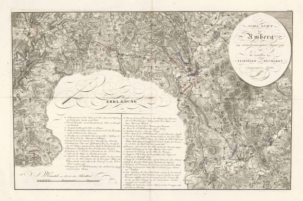 Detailierte alte Karte von Berlin, Deutschland, die Straßen, Gebäude, Landmarken und textuelle Informationen über Bevölkerung, Straßen und bemerkenswerte Stätte zeigt.