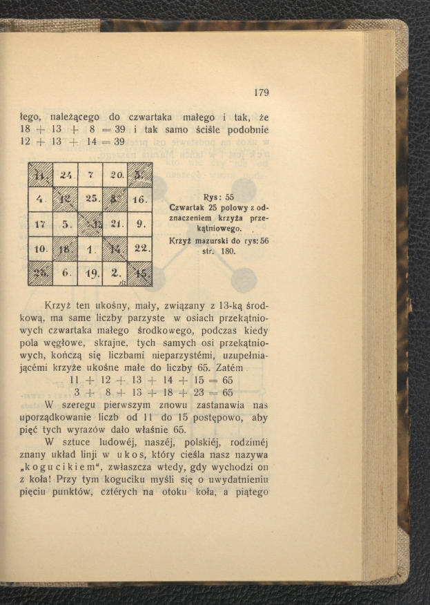 Offenes Buch mit einem Kreuzworträtsel auf einer Oberfläche, enthält Text und nummerierte Hinweise.