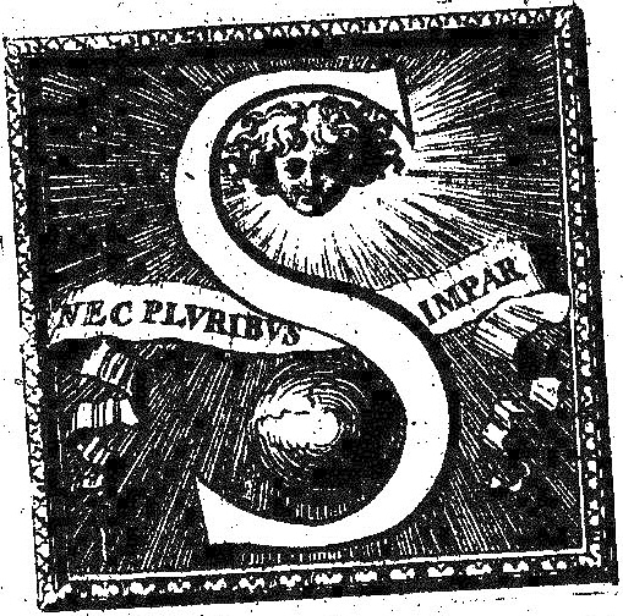 Eine Schwarz-Weiß-Zeichnung eines nachdenklichen Mannes mit einer Sonne im Hintergrund, umgeben von einem Rahmen und dem Text "Symphony of the Sun" in fetter Schrift.