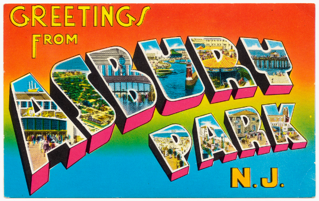 Eine Karte mit Text darauf.